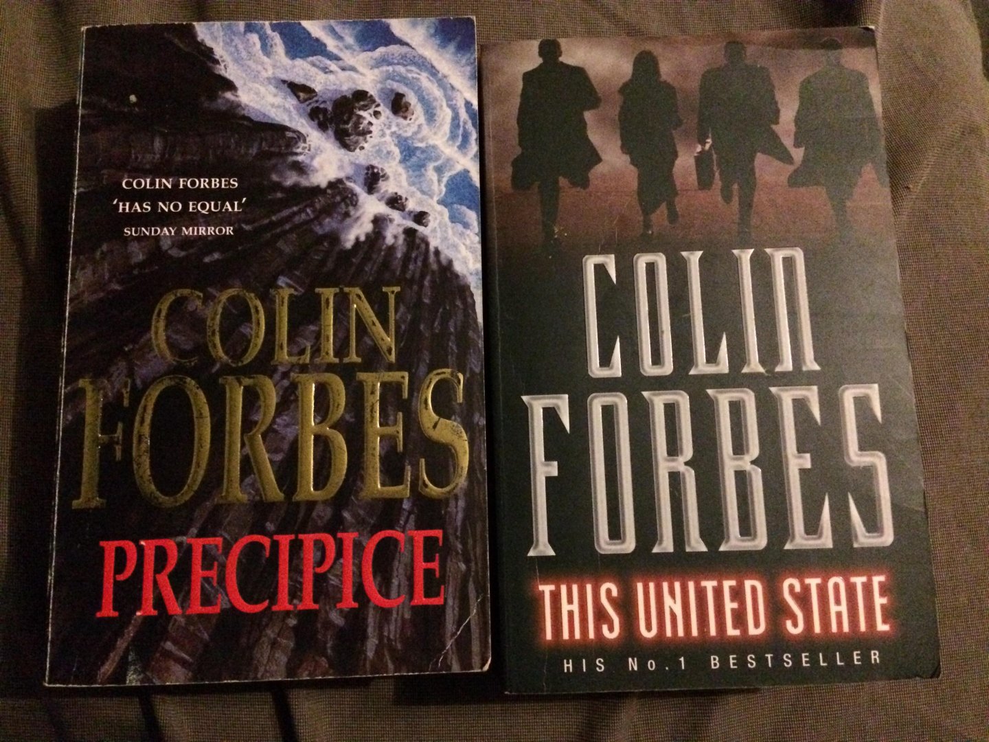 Colin Forbes - 2 books of Colin Forbes: This United state and Precipice