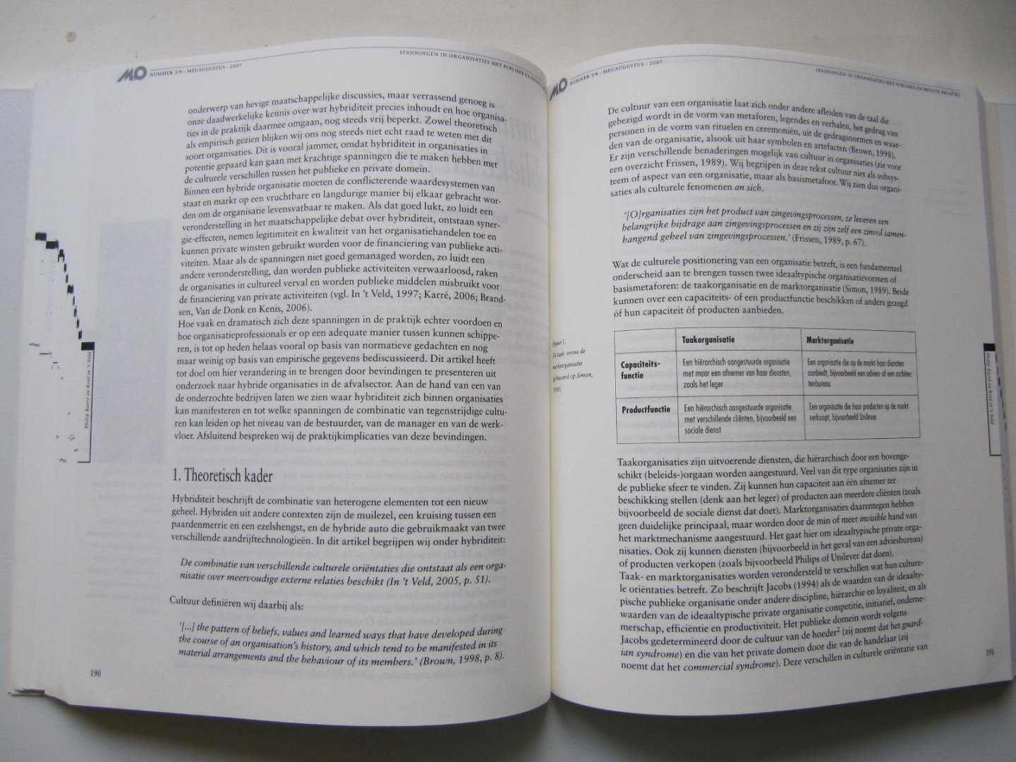 Diverse auteurs - Management en Organisatie - Themanummer: Ondernemen in allianties en netwerken, Een multiedisciplinair perspectief