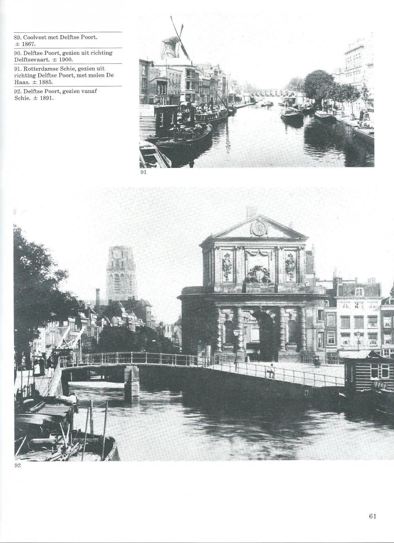 Nieuwenhuijzen, Kees (samenst.) - Rotterdam gefotografeerd in de 19de eeuw / samengesteld en vormgegeven door Kees Nieuwenhuijzen ; met een naw. van A.G. Kloppers
