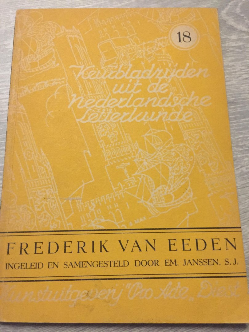Frederik van Eeden - Keurbladzijden uit de nederlandsche letterkunde