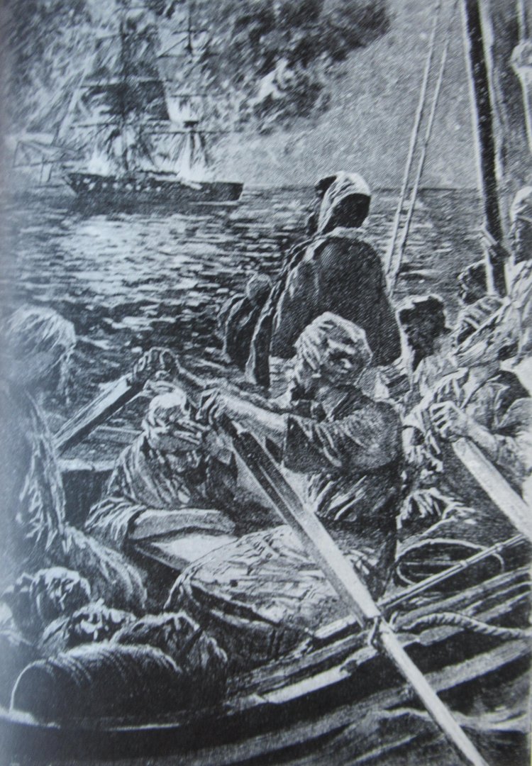 Barfusz, E. von - De lotgevallen van twee deserteurs op Borneo