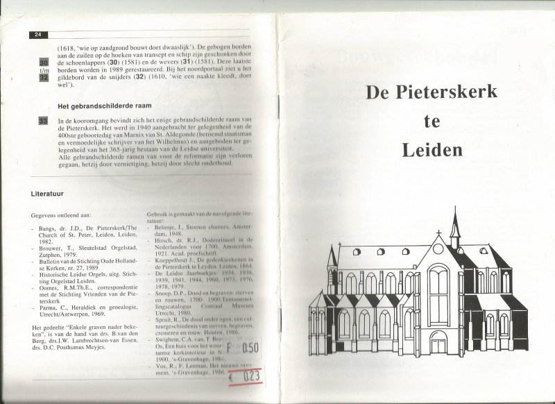 redactie - De Pieterskerk te Leiden