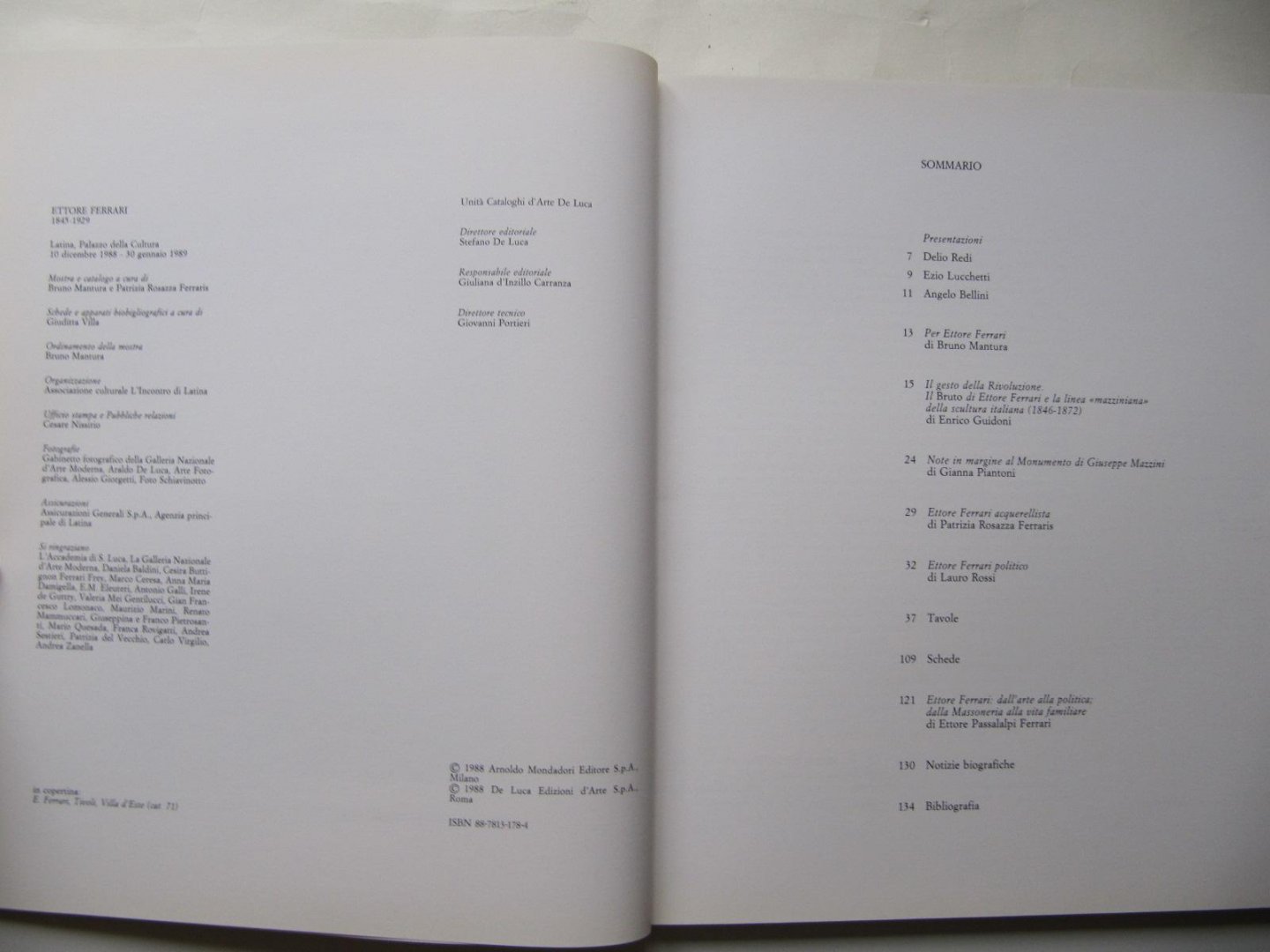 B. Mantura en P.R. Ferraris - Ettore Ferrari 1845 - 1929