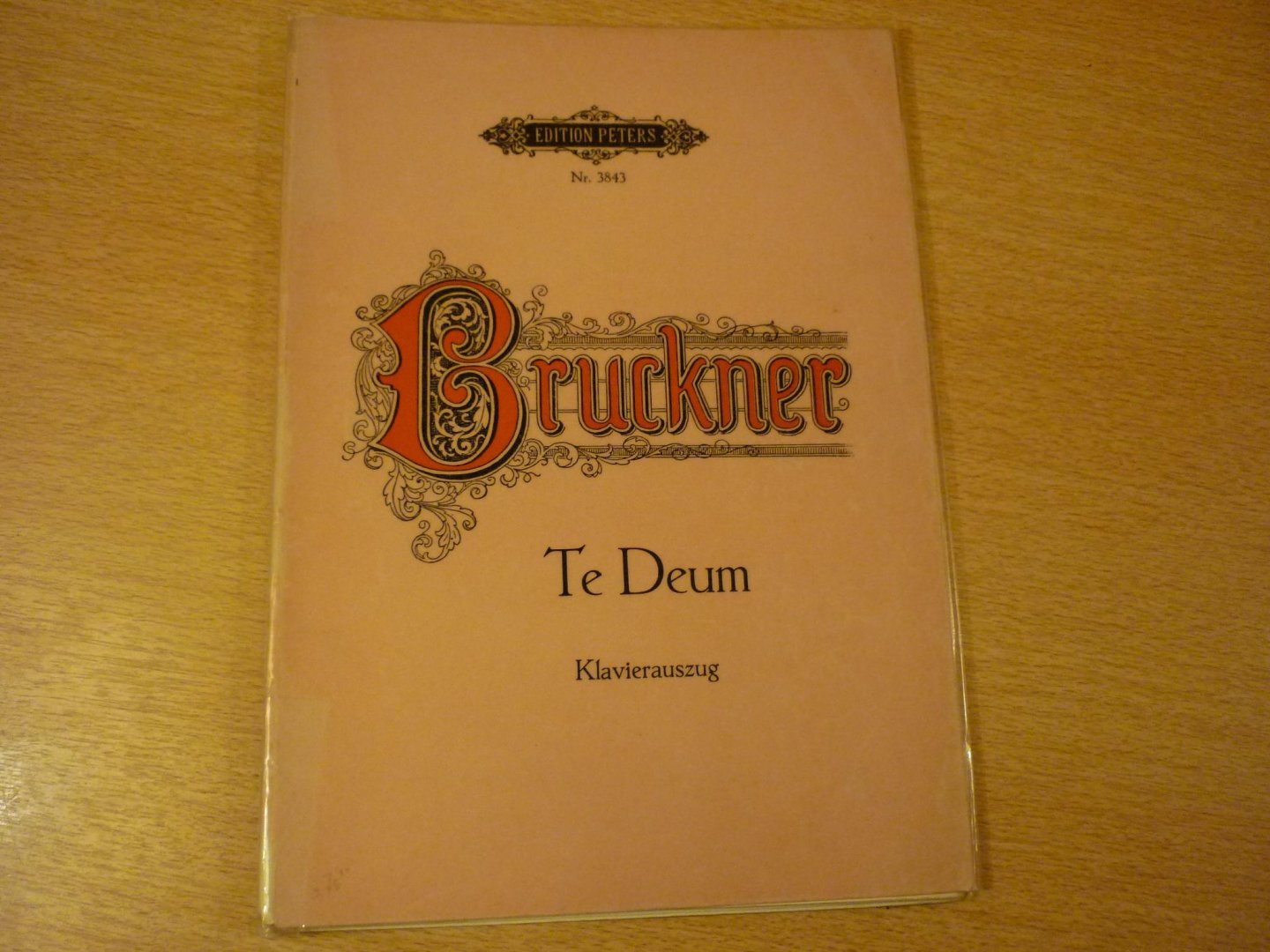 Bruckner; Anton - TE DEUM; SATB; Chor und Orchester