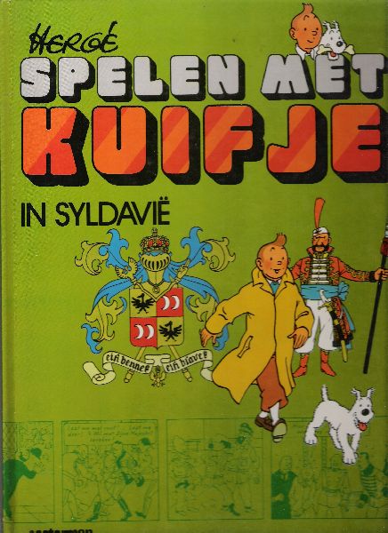 herge ( idee en realisatie van michel demarets ) - spelen met kuifje in syldavie