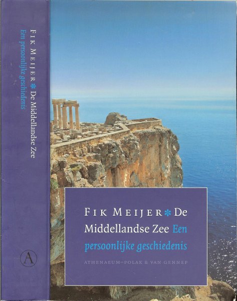 Meijer, Fik met veel Illustraties en Kaarten van Hannie Pijnappels  omslag Anneke Germers - De Middellandse Zee .. Een persoonlijke geschiedenis