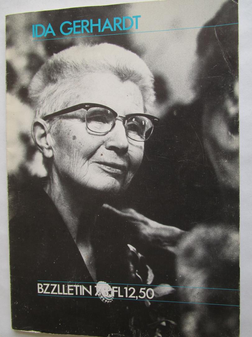Ida Gerhardt  (magazine gewijd aan deze schrijfster) - BZZLLETIN 78; Ida Gerhardt