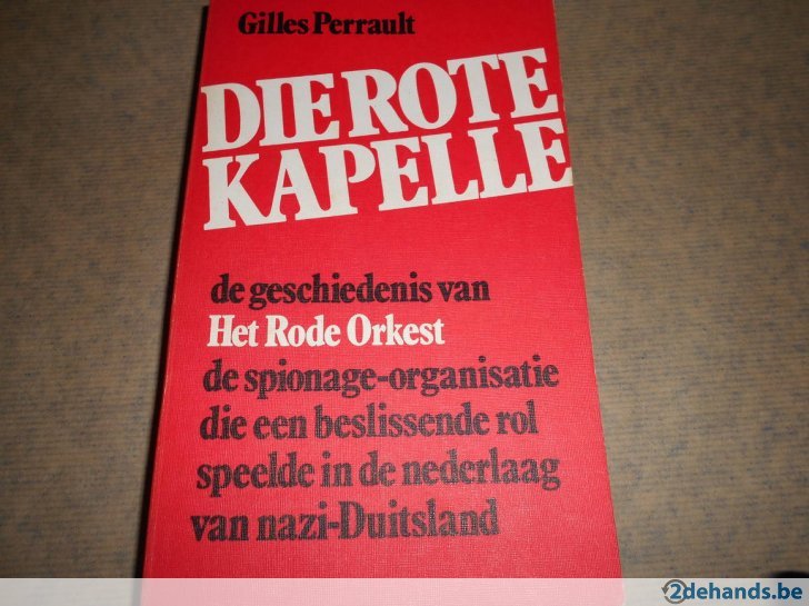Perrault, Gilles - Die  Rote Kapelle - nederlandstalig