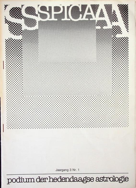  - Spica, podium der hedendaagse astrologie. Jaargang  3, nr. 1.  April '79