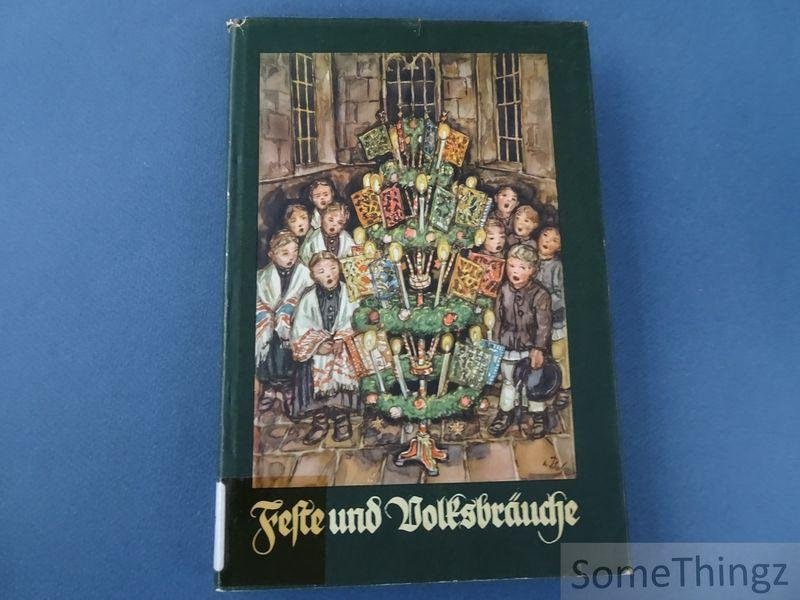 Fehrle, Eugen. - Feste und volksbräuche im Jahreslauf europäischer Völker.