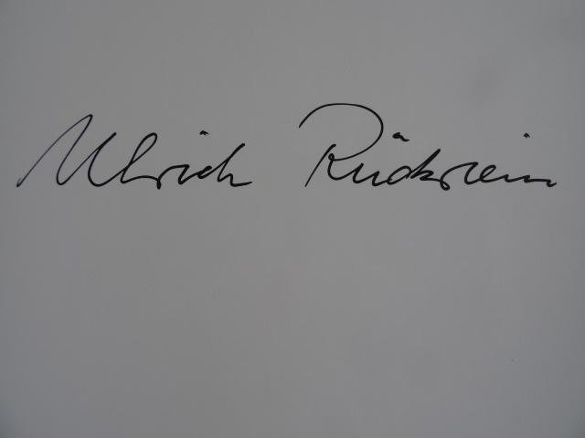 Meschede, Friedrich - Ulrich Rückriem. -   zeichnungen 1978-1985