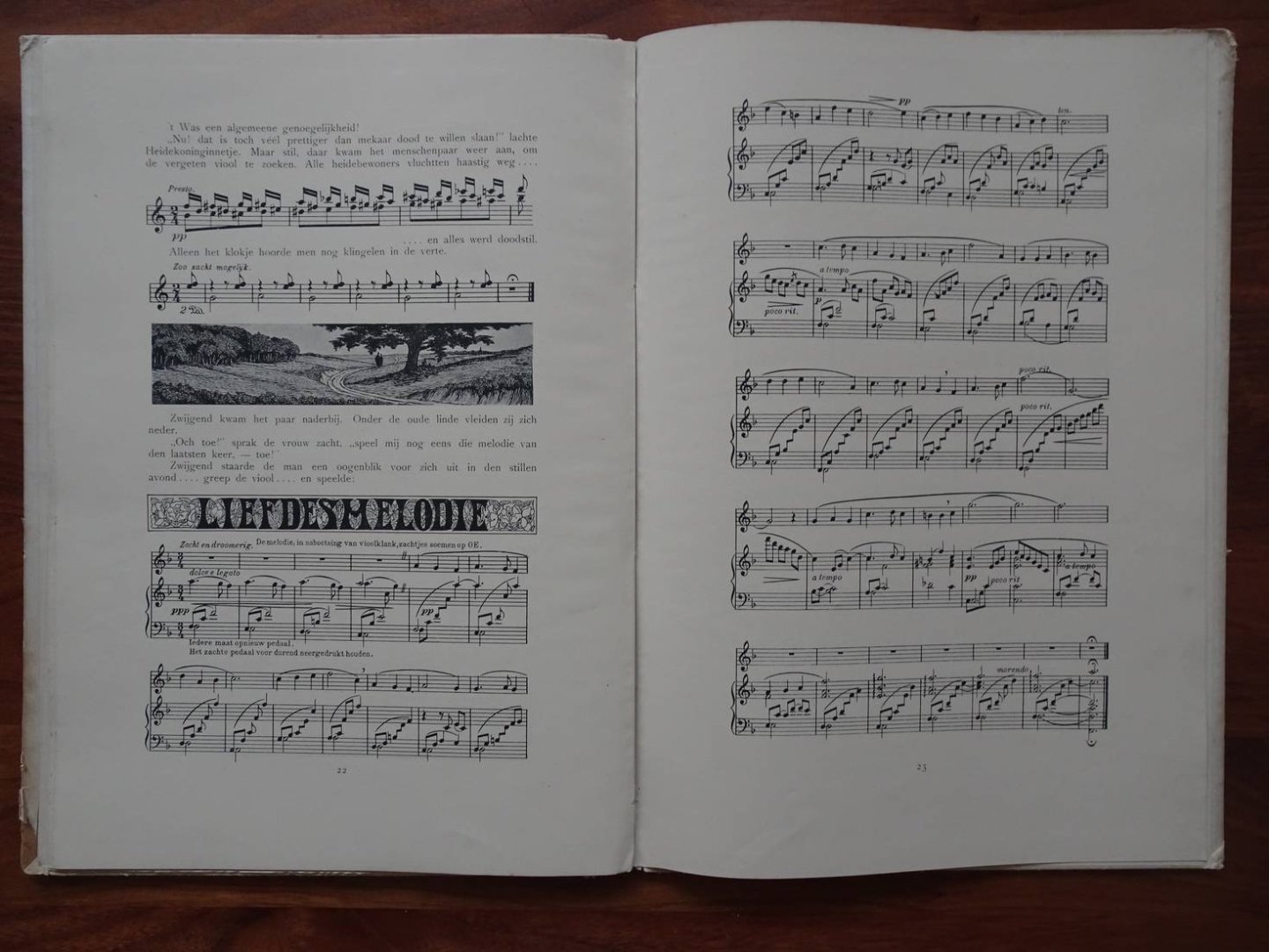 Rennes, Catharina van. - Heidekoninginnetje; een klaviersprookje.