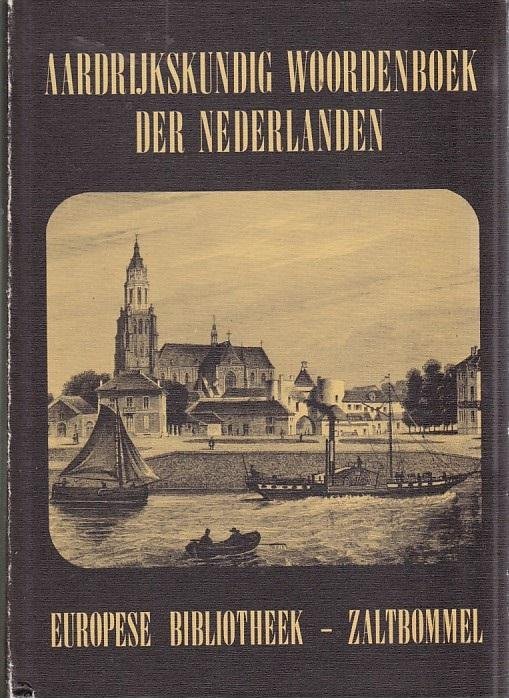 A.J. van der Aa - Aardrijkskundig Woordenboek der Nederlanden (14 delen kompleet)