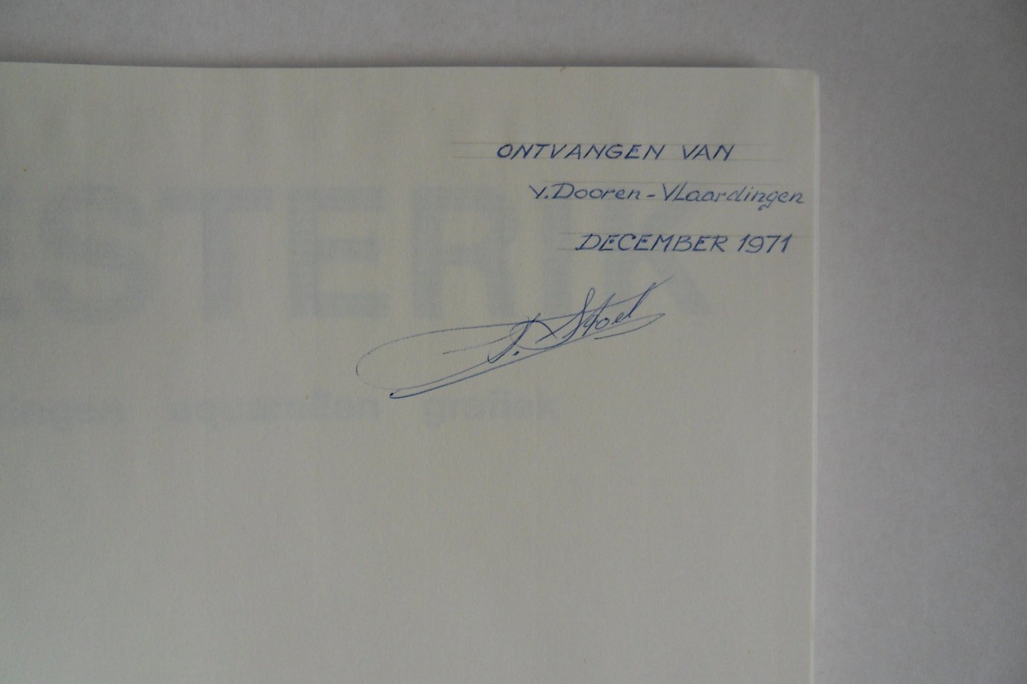 Locher, J.L. (inleiding). - Westerik. - Tekeningen - Aquarellen - Grafiek. [ Beperkte oplage van slechts 250 exemplaren ].