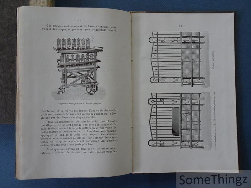 Anon. / H. Joris / Fabrique Liégeoise de lampes de sûreté. - Lampes pour mines. Lampisteries de charbonnage. Fabrique Liégeoise de lampes de sûreté S.A. [2 vols.]