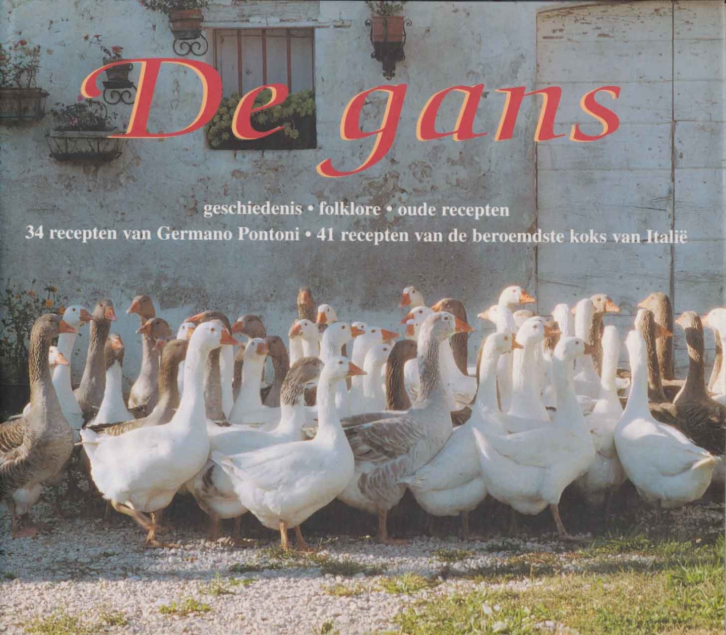 Pontoni, Germani & A.M.D. Veen - De Gans geschiedenis, folklore, oude recepten : 34 recepten van Germano Pontoni, 41 recepten van de beroemdste koks van Italië