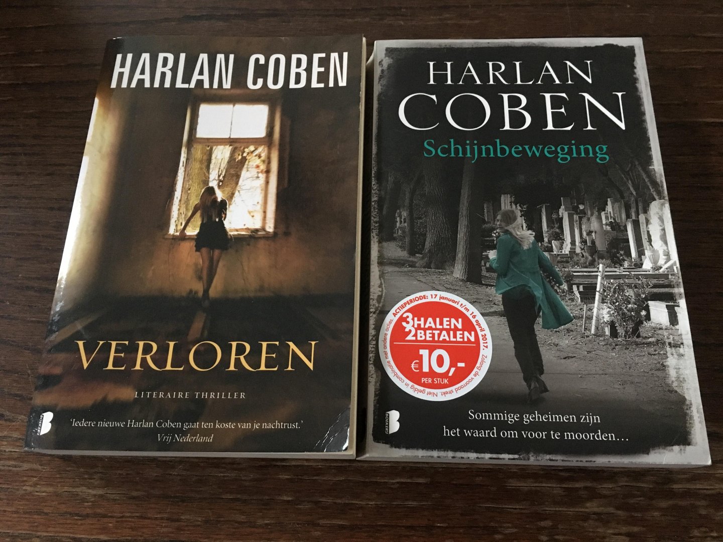 Coben, Harlan - Twee boeken van Harlan Coben; Verloren & Schijnbeweging