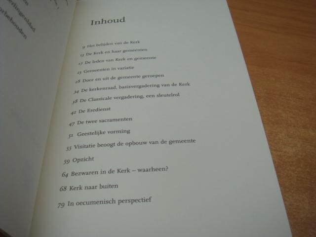 Romein, Arie - Kerk op orde - minihandboek bij de Kerkorde van de Protestantse Kerk in Nederland