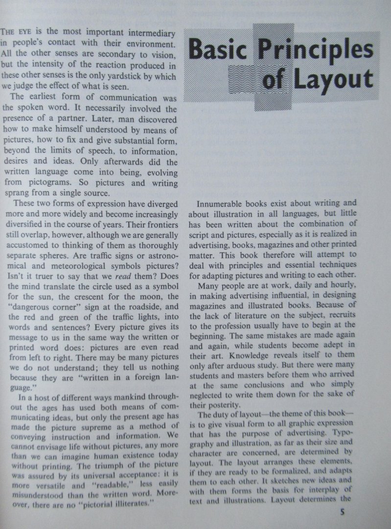 Wills, F.H. - Fundamentals of Layout. For newspaper and magazine advertising, for page design of publications and brochures.