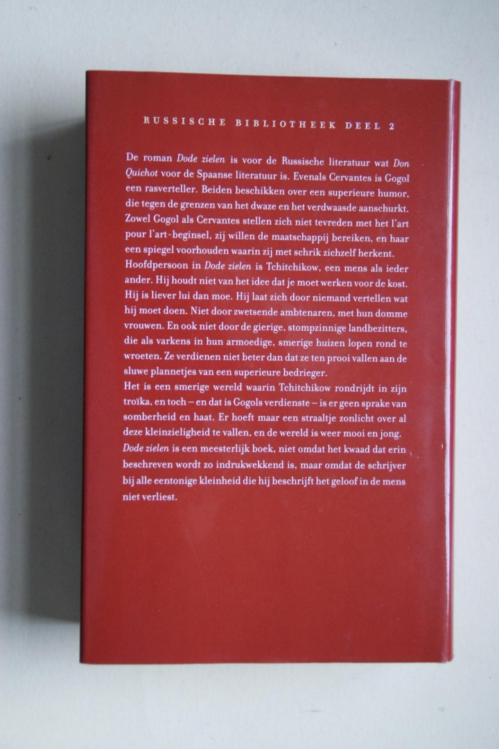 Gogol, Nicolai - bellettrie: DODE ZIELEN