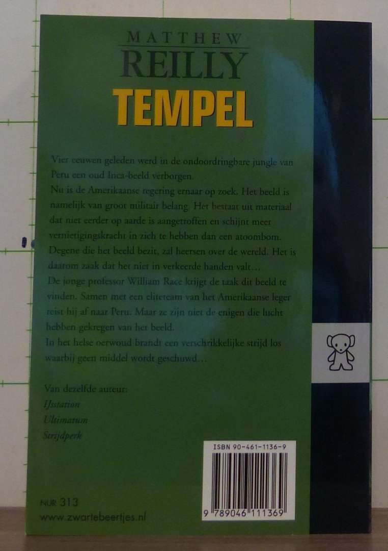 Reilly, Matthew - Tempel