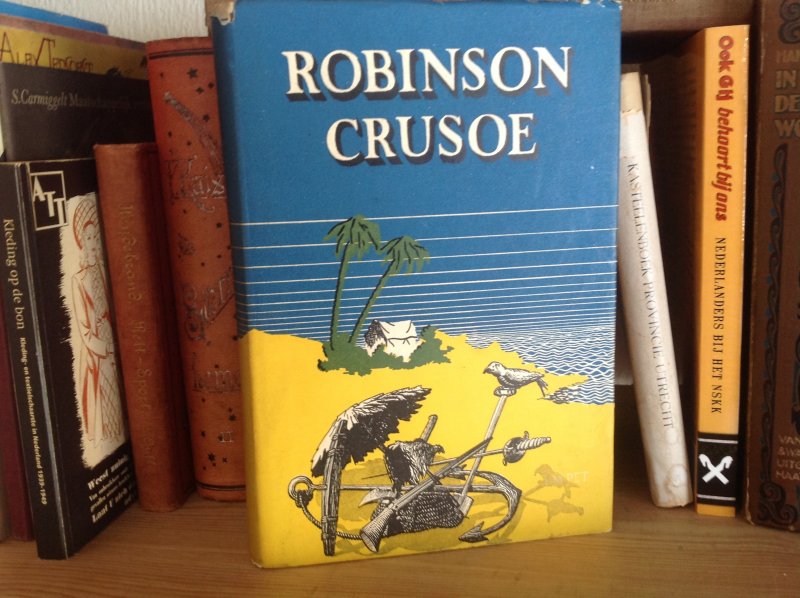 Daniel defoe - Robinson Crusoe 1946 met stofomslag