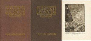 Rutten, Dr. Felix / Luns, Huib - Bijbelsch leesboek. 2 delen. Oude en Nieuwe Testament. Met prenten van Huib Luns
