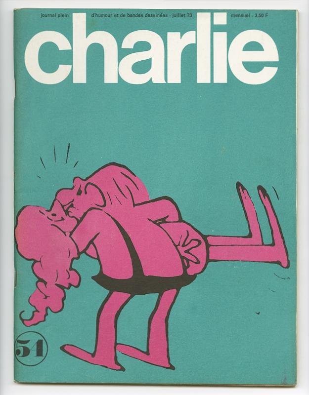 Wolinski (ed.) - Charlie Mensuel No. 54, July 1973
