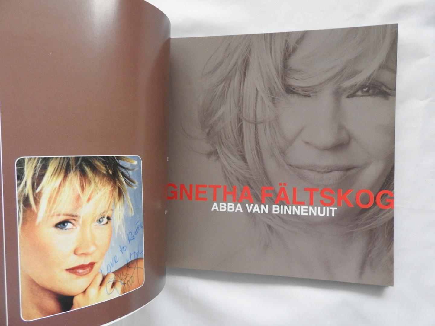 Agnetha Fältskog - Brita Åhman -  Renee Bezemer - ABBA van Binnenuit scenes uit mijn leven verteld aan Brita Åhman