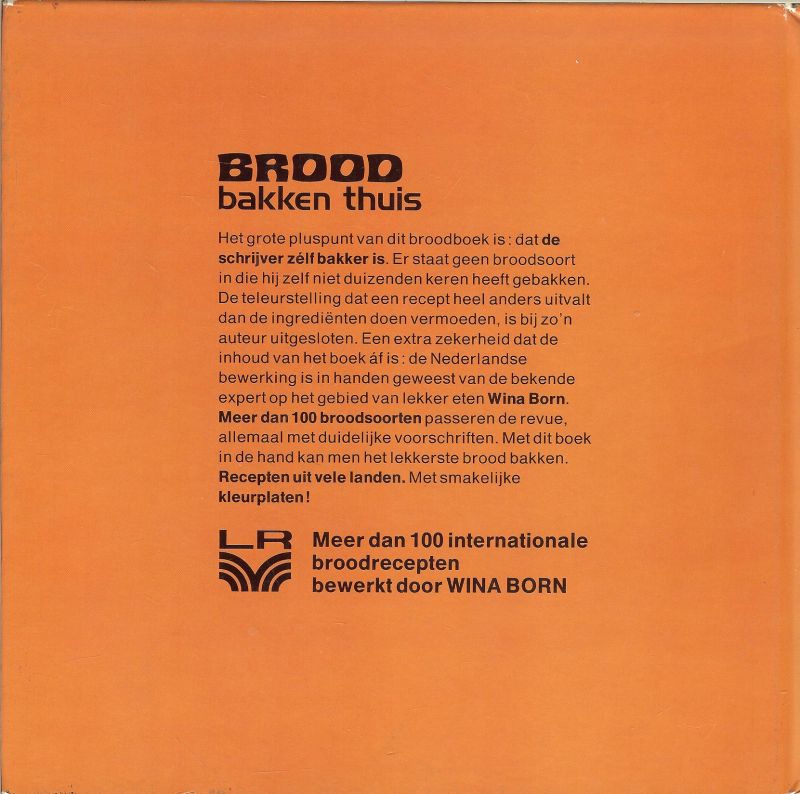 Fahrenkamp Hans J. bewerkt door Wina Born - Brood Bakken Thuis .. Met Prachtige platen