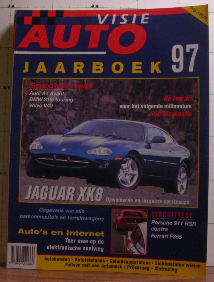 Bangma, Thomas - Braakhekke, Dick - Jongeneel, Jeroen - Waal, Paul de - Wiedenhoff, Rob - autovisie jaarboek '97 - 1997