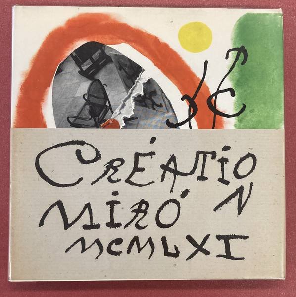 MIRO - YVON TAILLANDER. - Création Miró 1961. Photoscop Gomis-Prats.