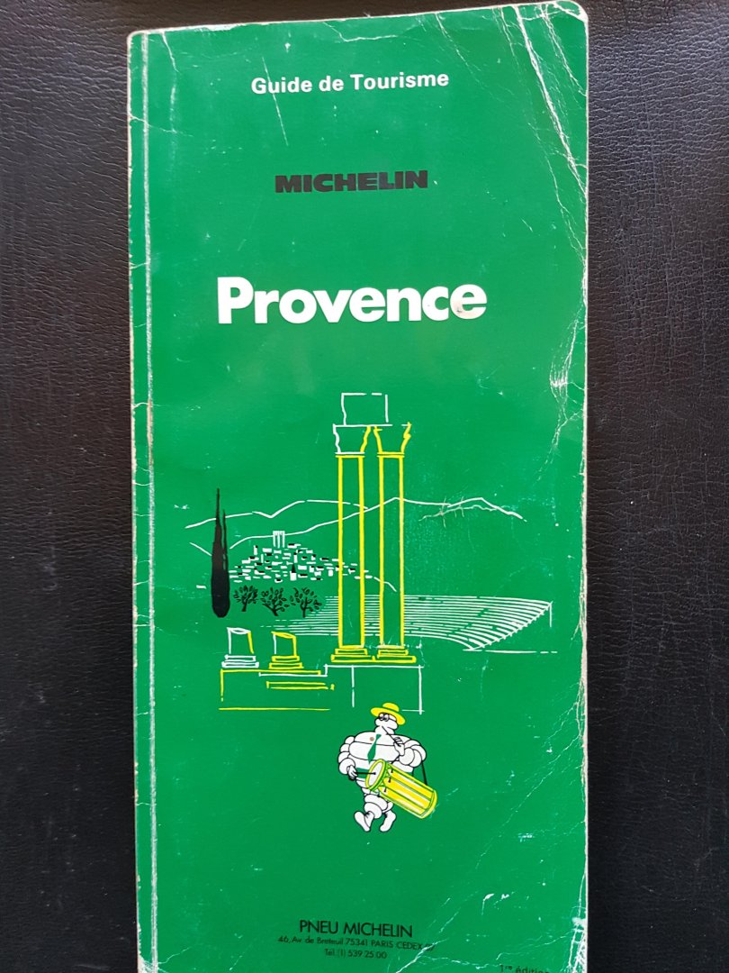 Redactie Michelin - Provence - met toegevoegd een carte touristique 1:200.000
