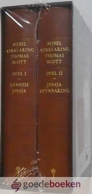 Scott, Thomas - Bijbelverklaring, set 2 delen *nieuw* --- Deel 1: Genesis tot Jesaja, deel 2: Jesaja tot Openbaring