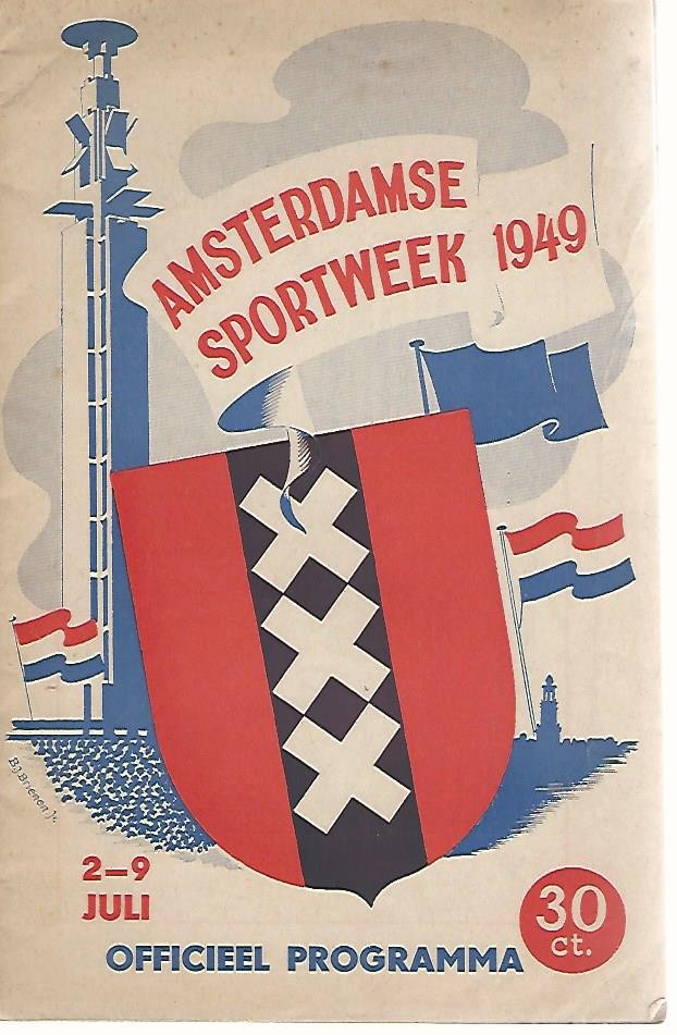  - Amsterdamse Sportweek 1949 -Officieel programma 2-9 juli