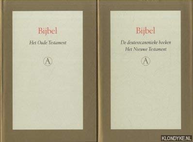  - Bijbel , Het oude testament , de deutercanonieke boeken, Het nieuwe testament - fraai box