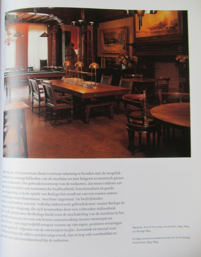 Eliens, Titus M. - H.P. Berlage (1856-1934) / ontwerpen voor het interieur