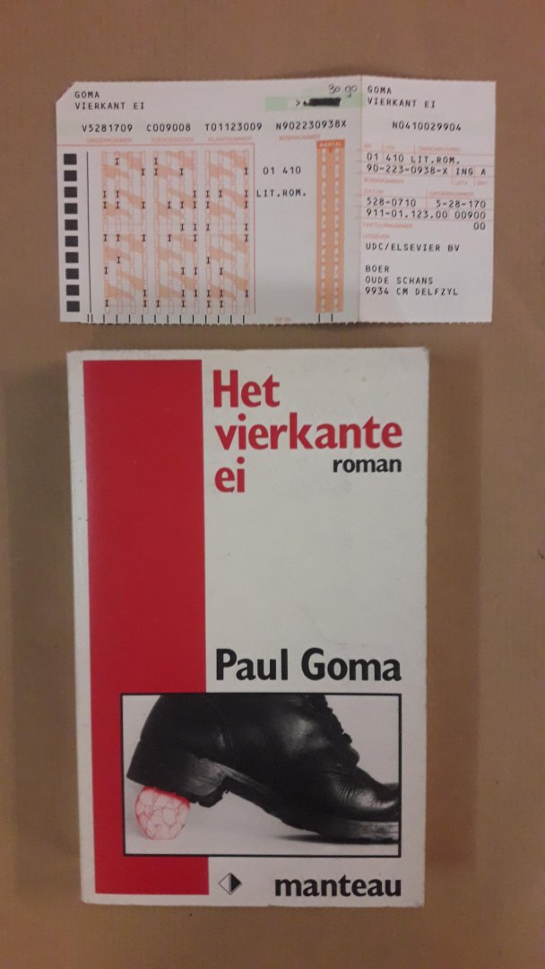 Goma, Paul - Het vierkante ei