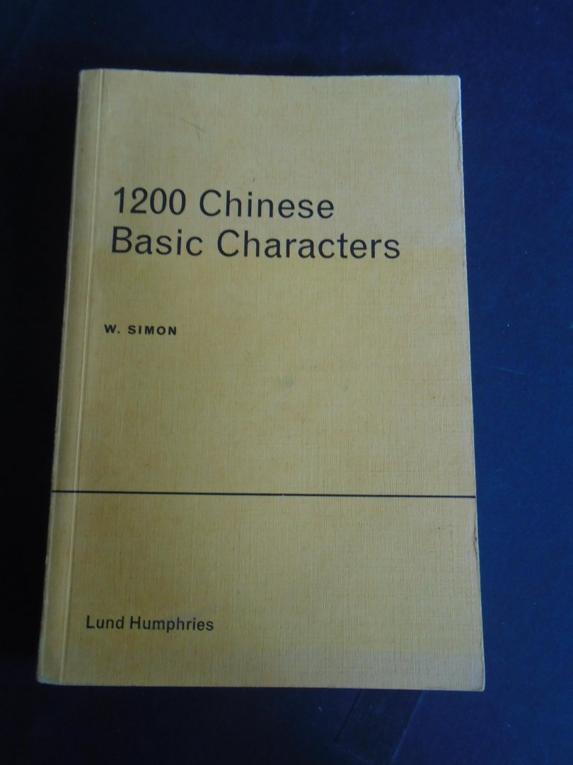 Simon, W. - 1200 Chinese Basic Characters