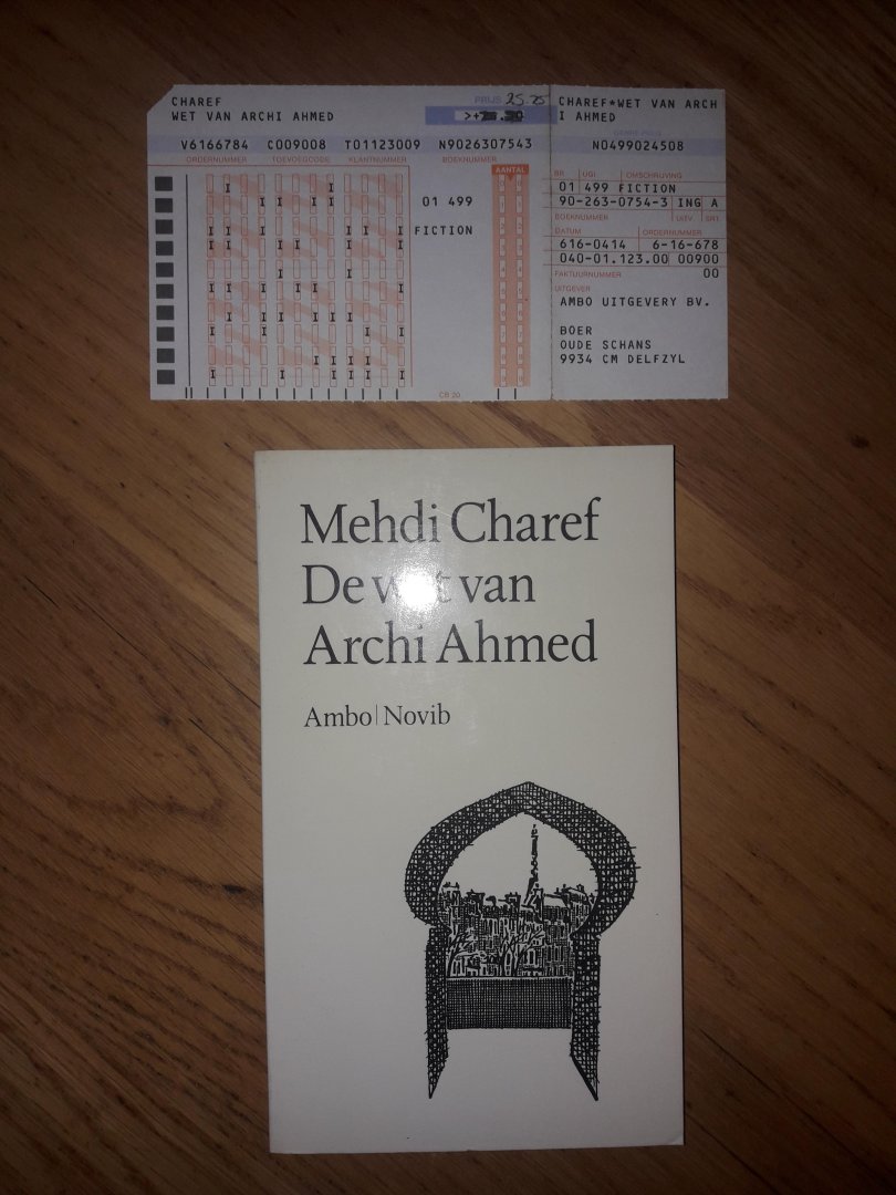 Charef, Mehdi - De wet van Archi Ahmed
