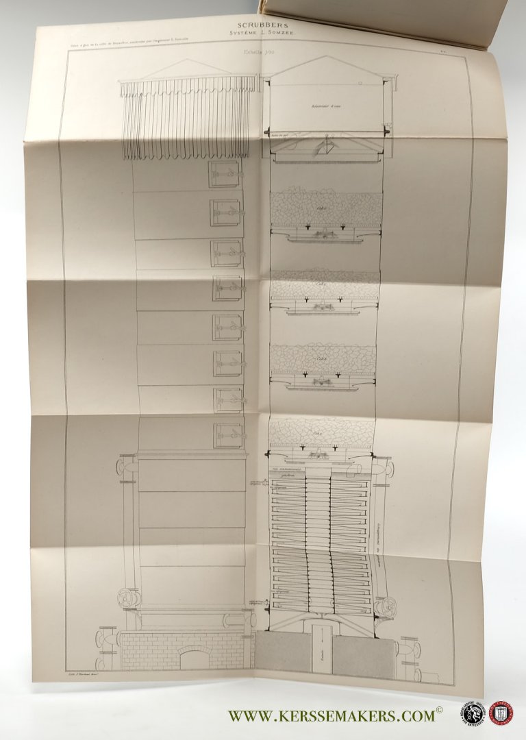 (Collectif) - 7 août 1876. Excursion à Bruxelles de l'Association des Ingenieurs sortis de l'École de Liège, Section de Bruxelles. (Usine à Gaz, Manufacture de caoutchouc, Brewery, etc.)
