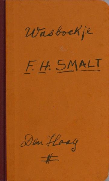 Smalt, F.h. - Sipke Huismans. - Wasboekje.