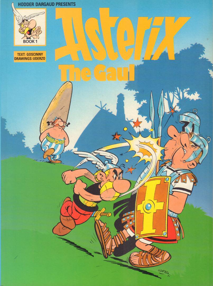 Goscinny / Uderzo - Asterix Book 01, Asterix The Gaul, softcover, zeer goede staat