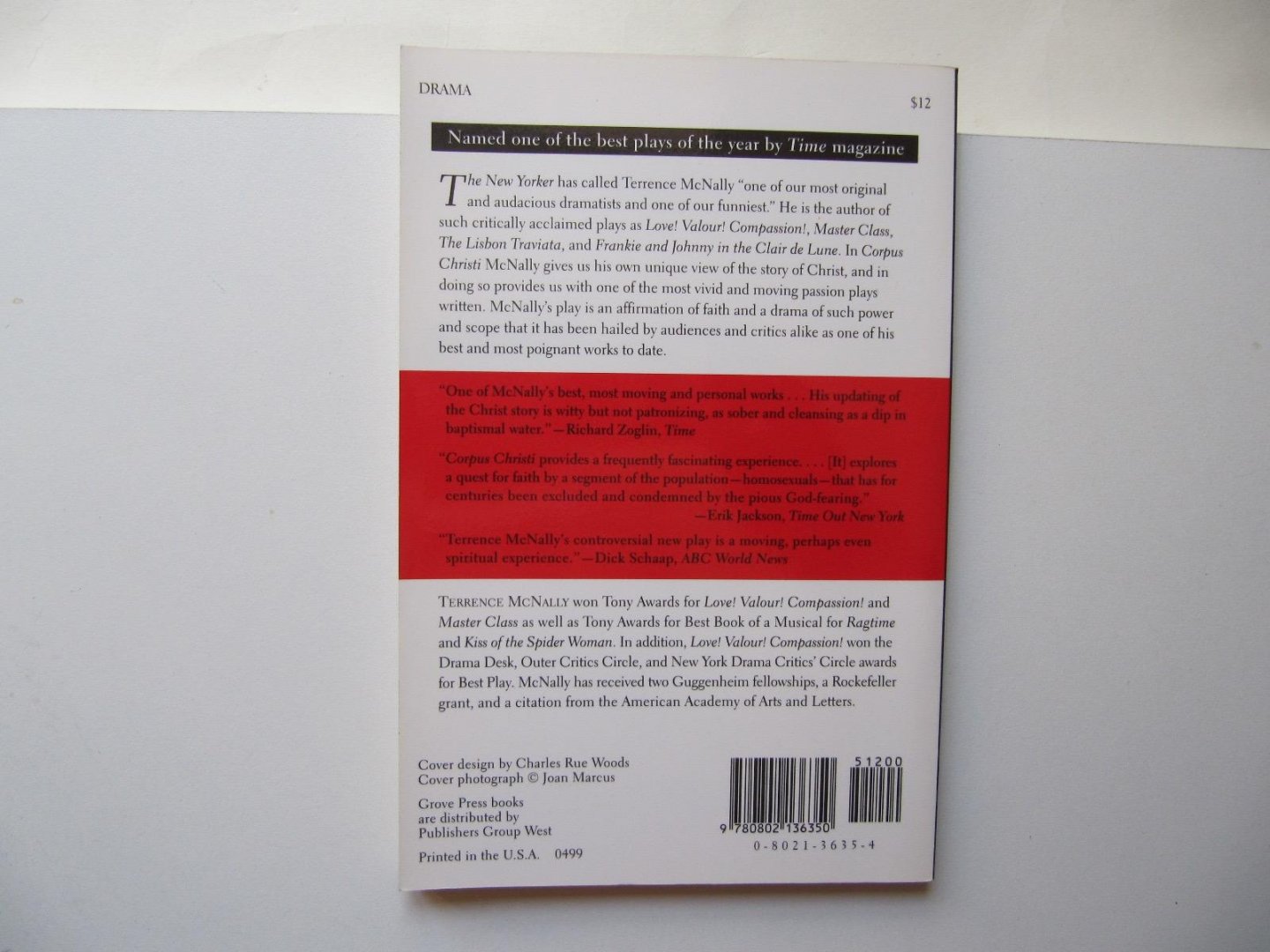 McNally, Terrence - Corpus Christi / A Play