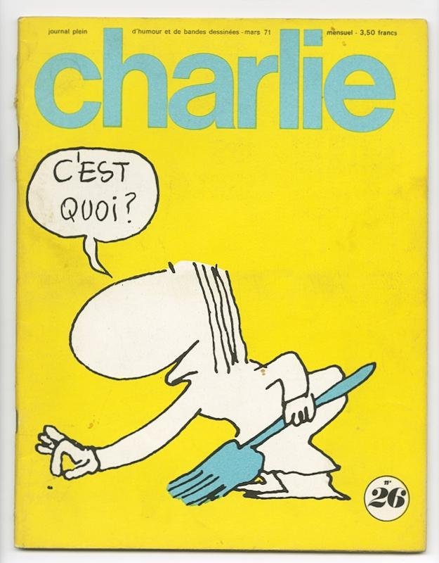 Wolinski (ed.) - Charlie Mensuel No. 26, March 1971