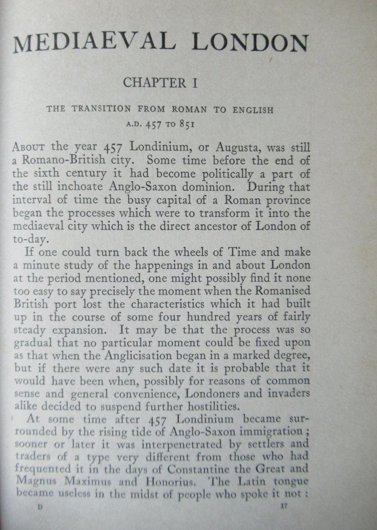 Home, Gordon i.s.m. Foord, Edward - Mediaeval London