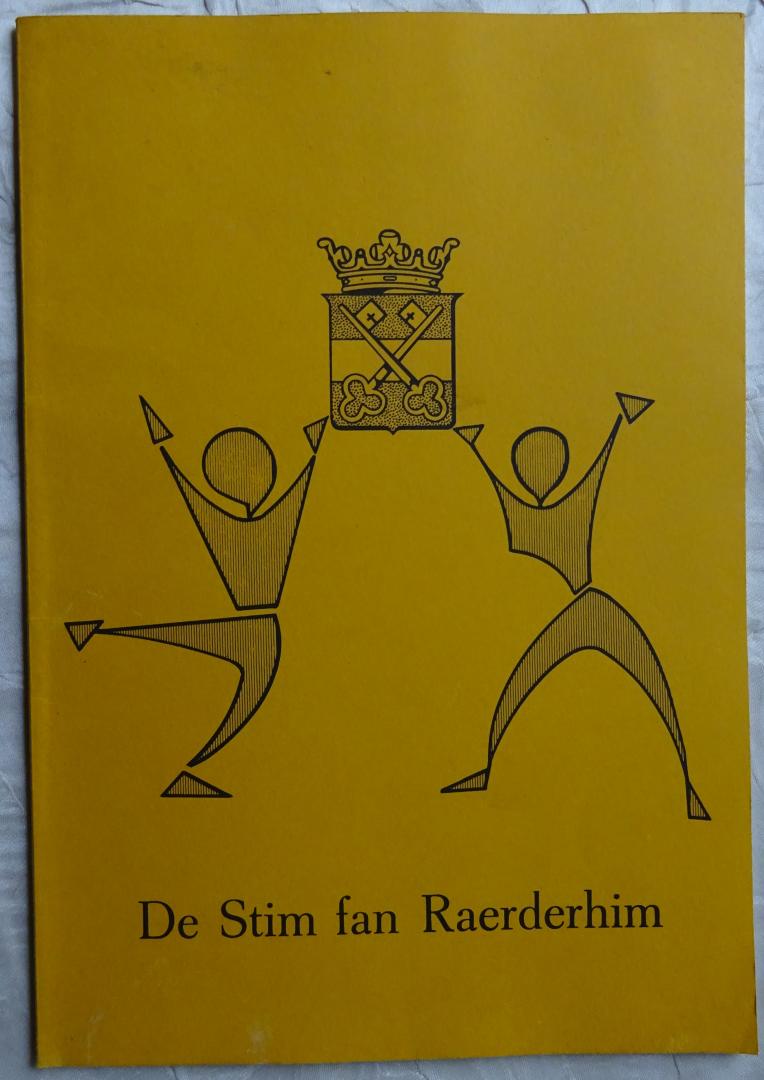 De Haan-Meintema, H. / Drs. R. Bouwma / D. Riemersma - De Stim fan Raerderhim. Jaargang 16 no. 9