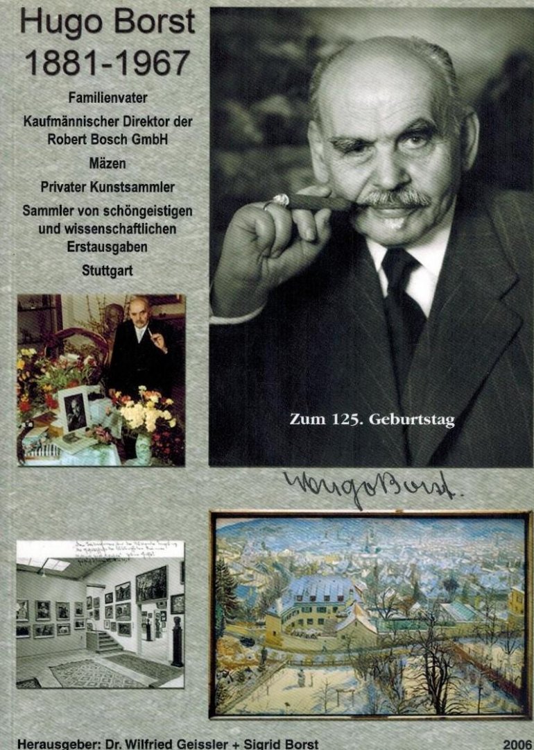  - Hugo Borst 1881-1967 -Zum 125. Geburtstag