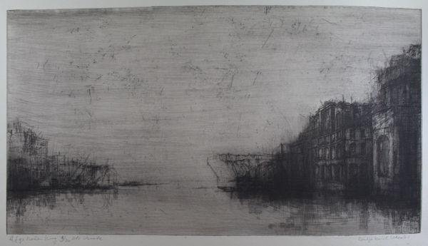 Kuik, Dirkje. - Afgebroken brug. Venetië.