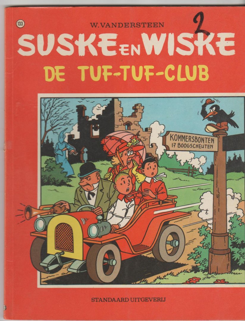 Vandersteen,Willy - Suske en Wiske 133 de tuf-tuf-club 1e druk